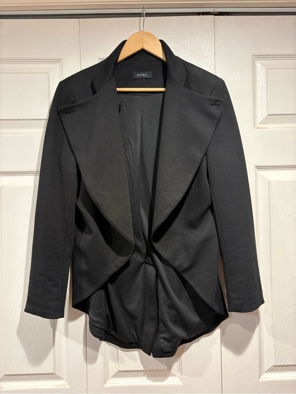 Spiegel Black Waterfall Blazer Jacket